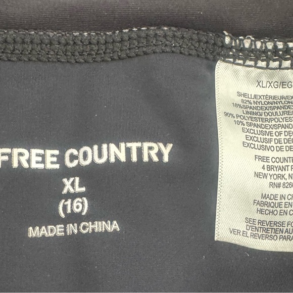Free country tankini swimsuit with swim shorts sz XL - Picture 4 of 5